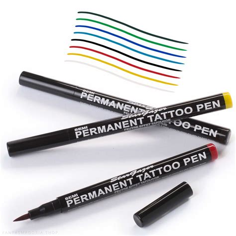 semi permanent tattoo pen